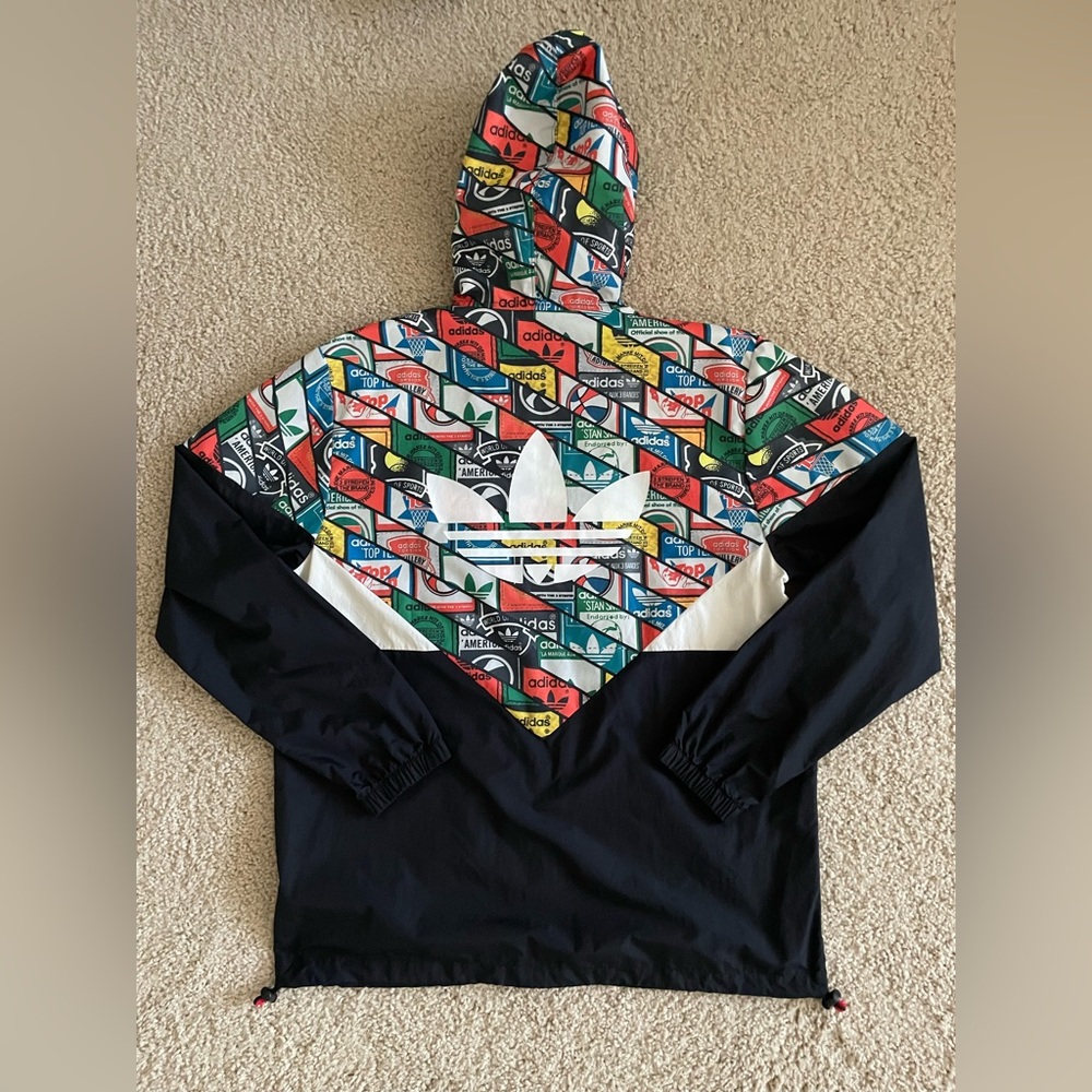 Adidas Originals All Over Print Windbreaker